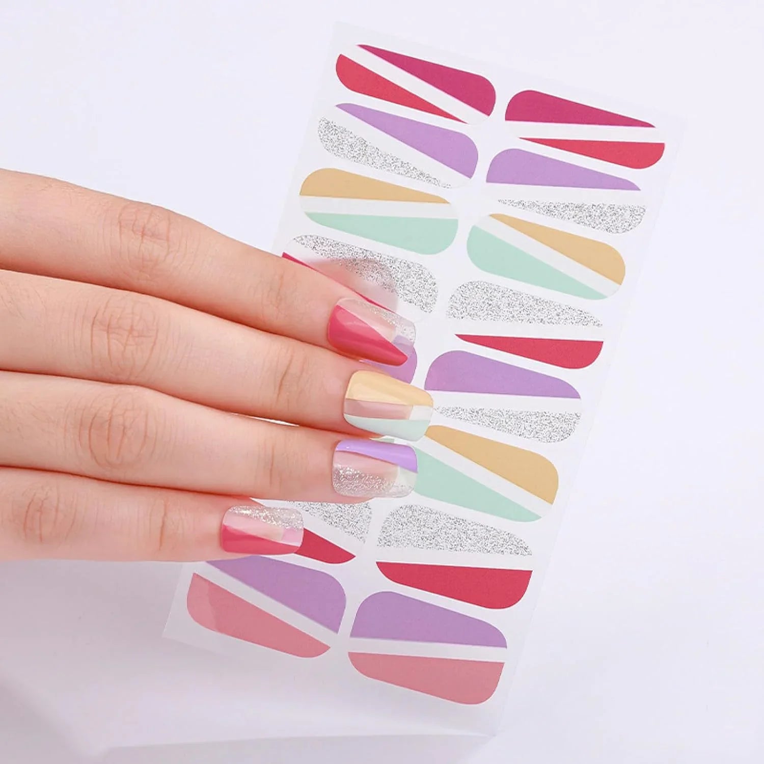 Candied Nails Razzle Dazzle Gel Nails