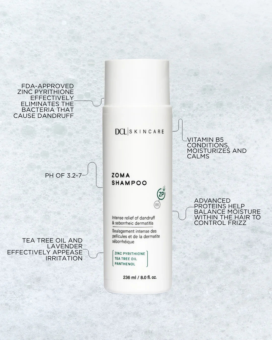 DCL Skincare Zoma Shampoo
