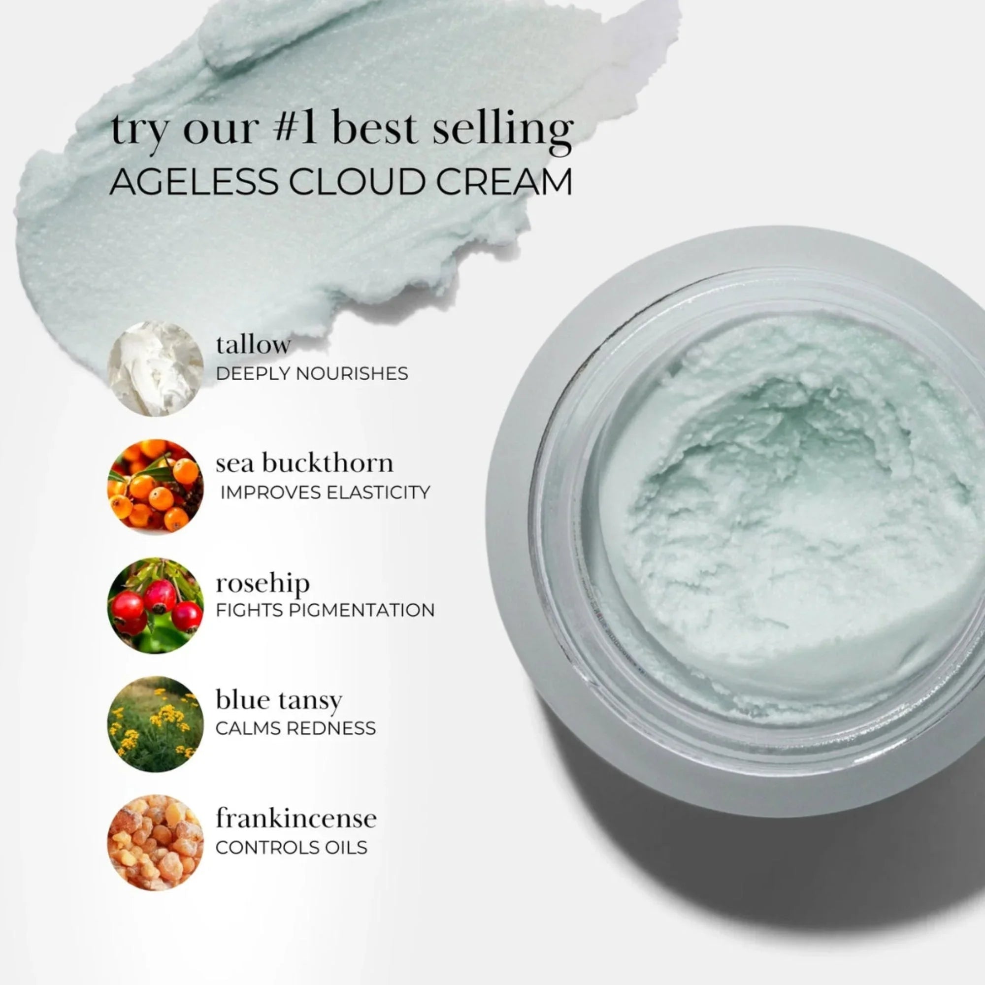 Tallow Me Pretty Ageless Cloud Cream - 3pk