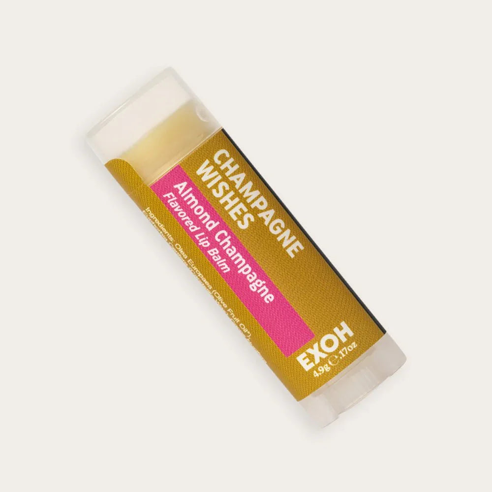 EXOH Almond Champagne Lip Balm
