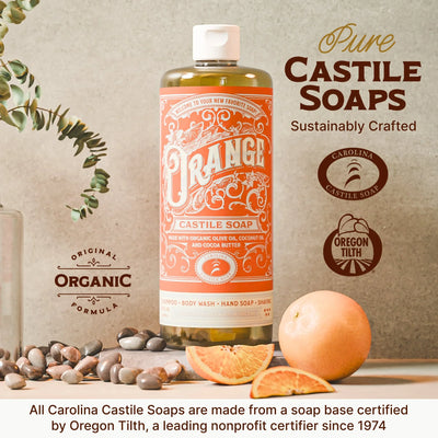 Carolina Castile Soap Orange Castile Soap - Image 4
