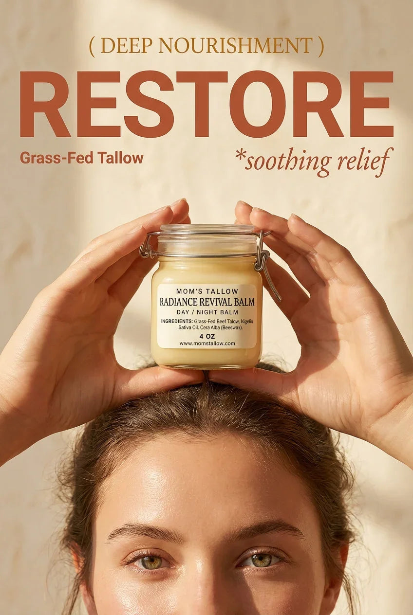 Mom’s Tallow Radiance Revival Balm (4 oz) *NEW*