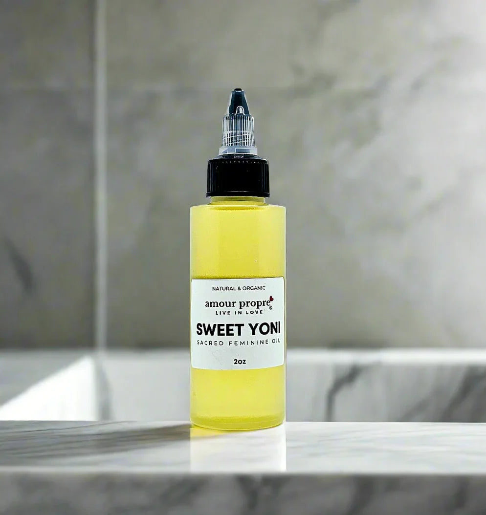 Amour Propre® Sweet Yoni - Sacred Feminine Oil | Daily Vulva Hydration
