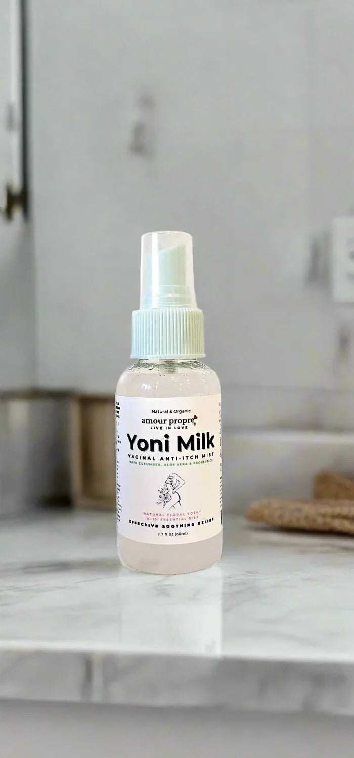 Amour Propre® Yoni Milk - Vaginal Anti-Itch Mist with Probiotics