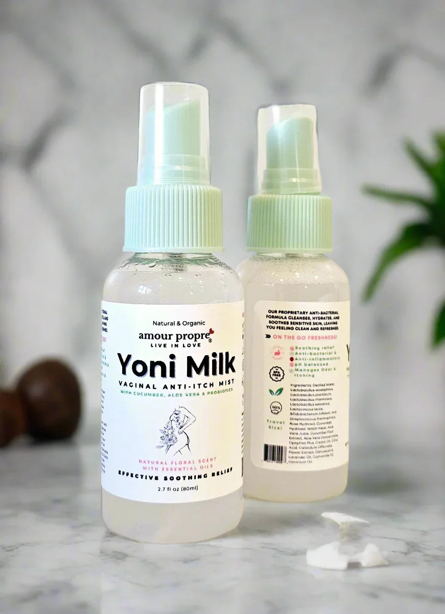 Amour Propre® Yoni Milk - Vaginal Anti-Itch Mist with Probiotics