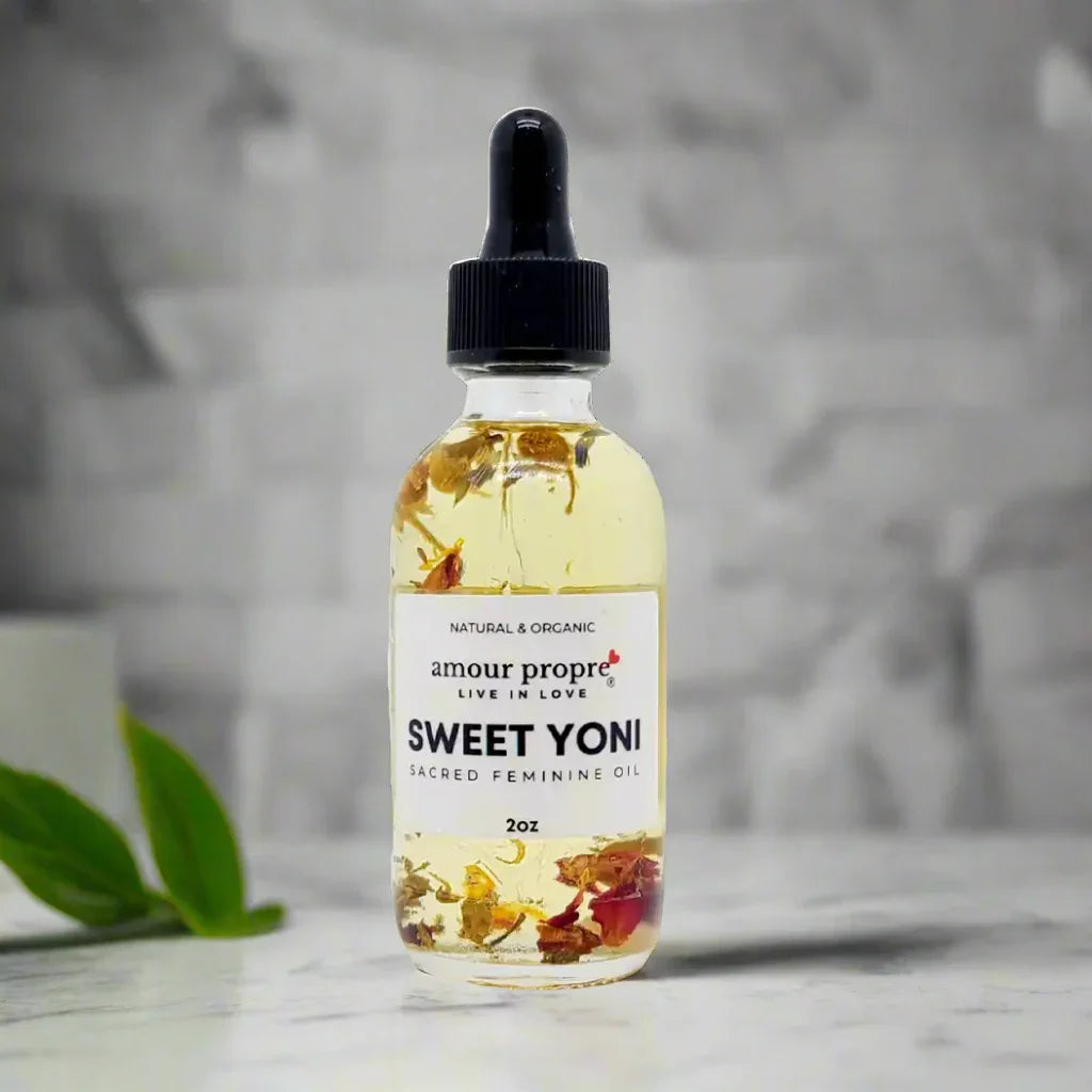 Amour Propre® Sweet Yoni - Sacred Feminine Oil | Daily Vulva Hydration