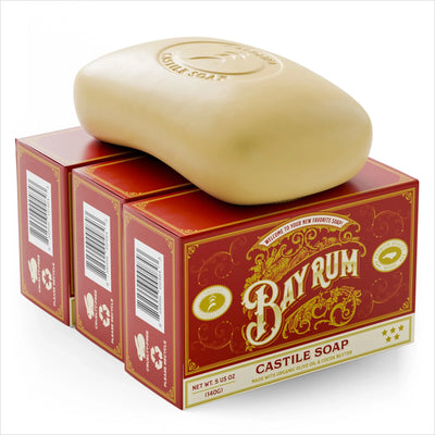 Carolina Castile Soap Bay Rum Castile Bar Soap - Image 1