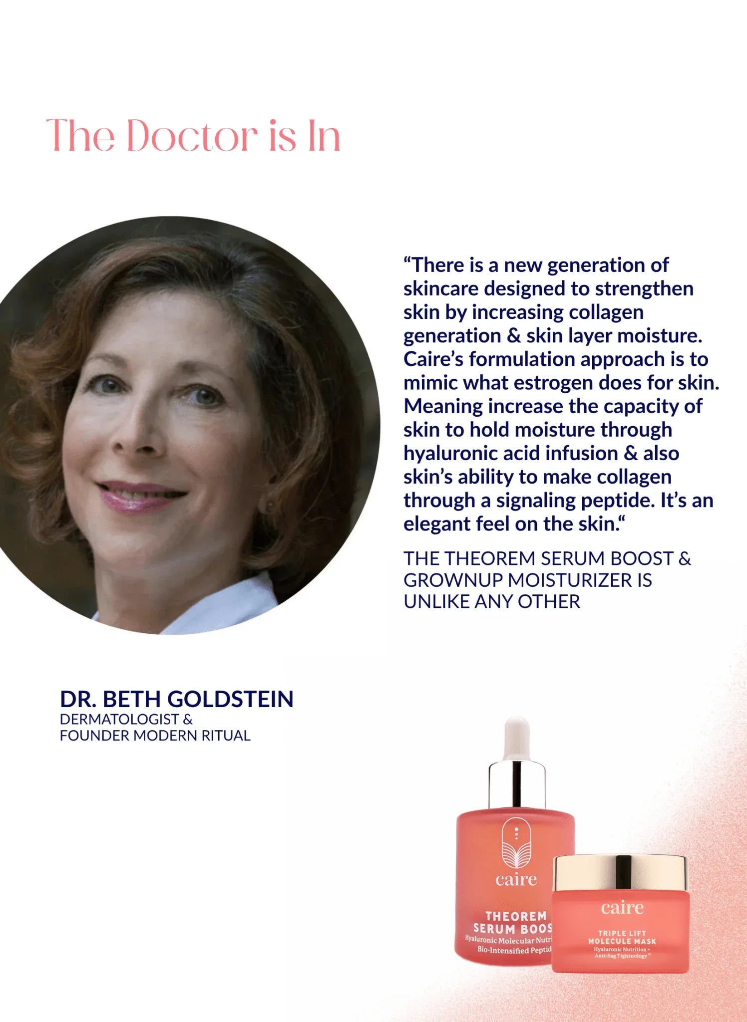 Caire Beauty Best Moisturizer for Mature Skin