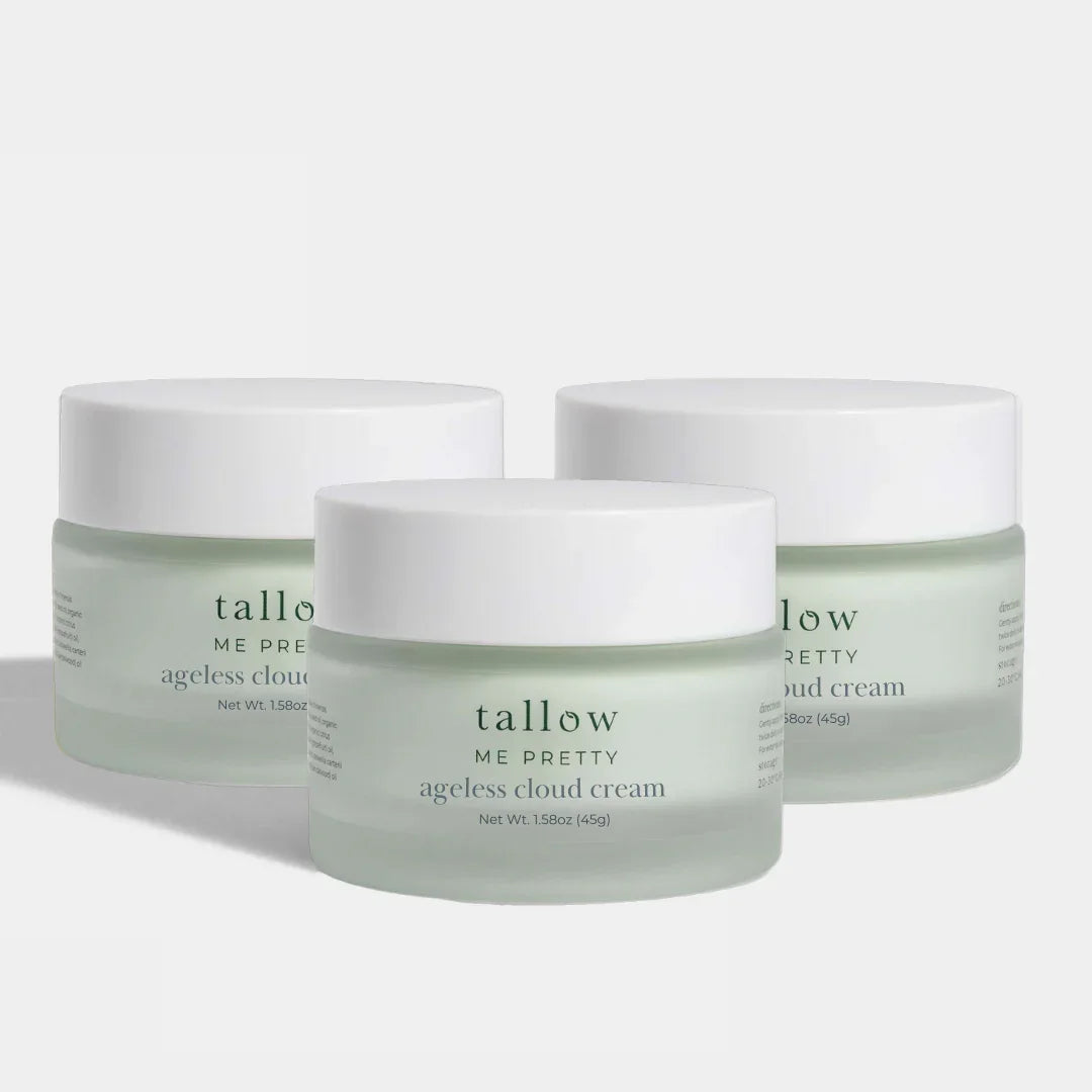 Tallow Me Pretty Ageless Cloud Cream - 3pk