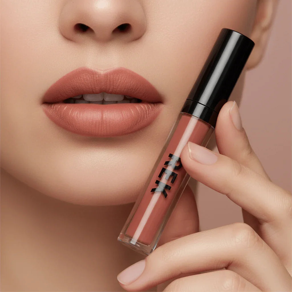 REK Cosmetics Liquid Matte Lipstick Collection – Longwear Creamy Finish