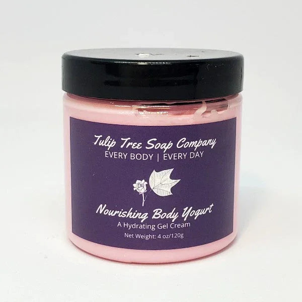 Tulip Tree Soap Company Body Yogurt - Gel Cream Hydrating Lotion