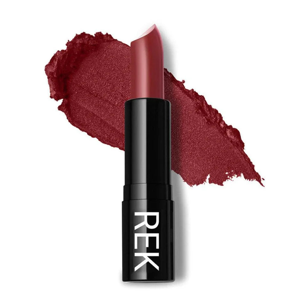 REK Cosmetics REK Matte Lipstick — Luxury Clean, Long-Lasting Vegan Formula