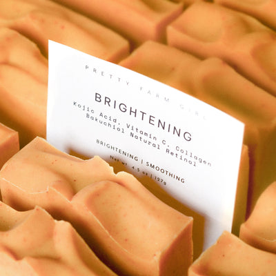 Pretty farm girl Brightening Vitamin C and Bakuchiol Soap Bar - Image 2