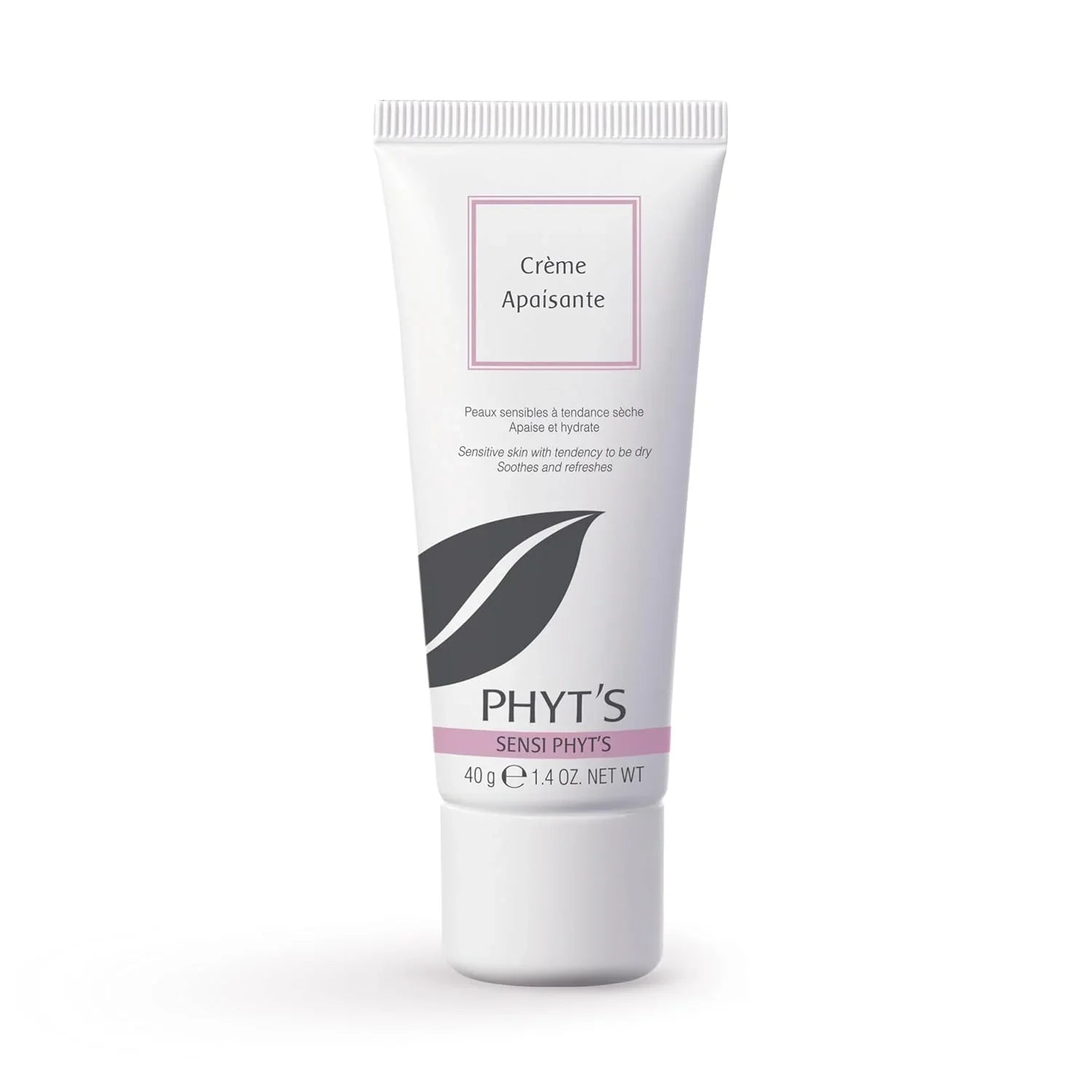 Phyts Soothing Cream - Face Moisturizer Ideal for Dry and Sensitive Skin - Reduces Discomfort and Redness - Fragrance-Free Vegan Face Cream - 1.4 Oz