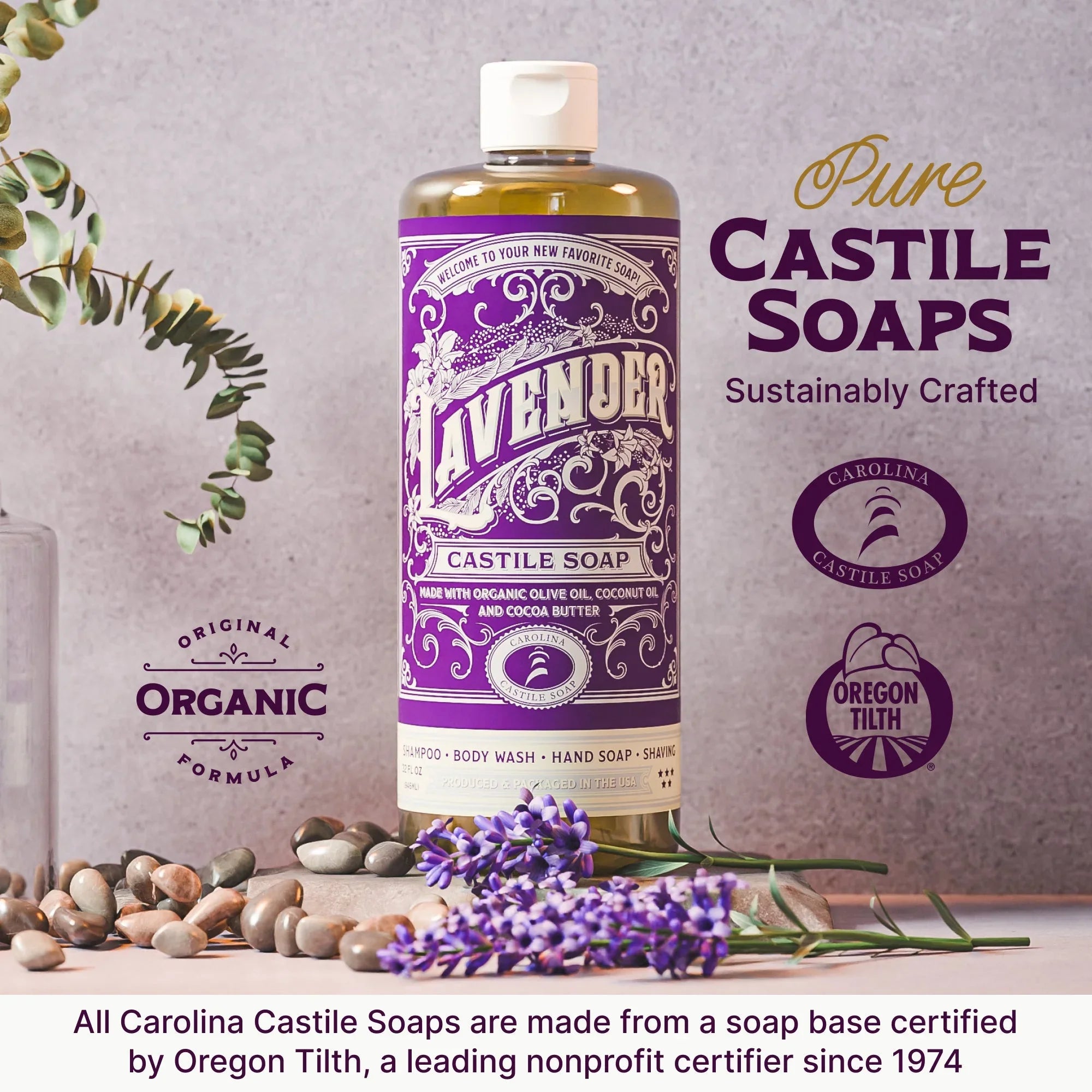Carolina Castile Soap Lavender Castile Soap