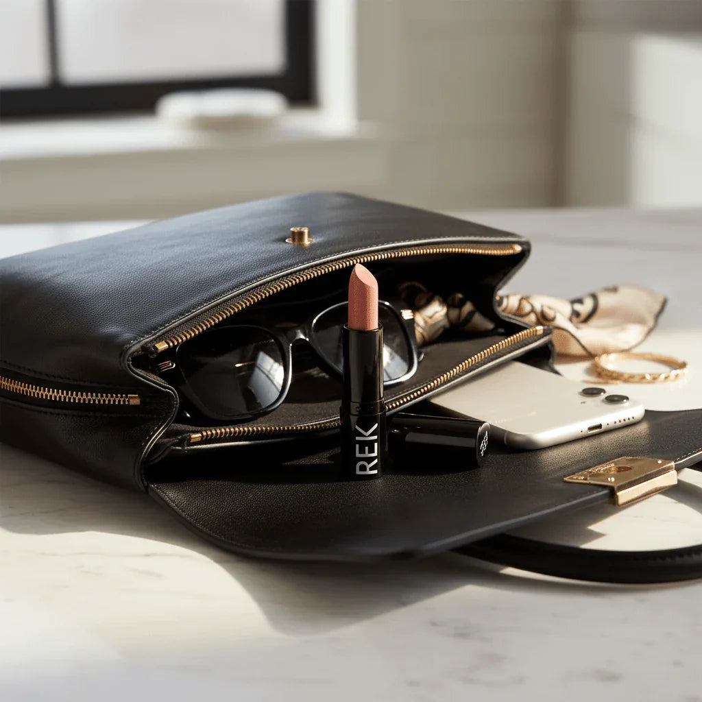 REK Cosmetics REK Matte Lipstick — Luxury Clean, Long-Lasting Vegan Formula