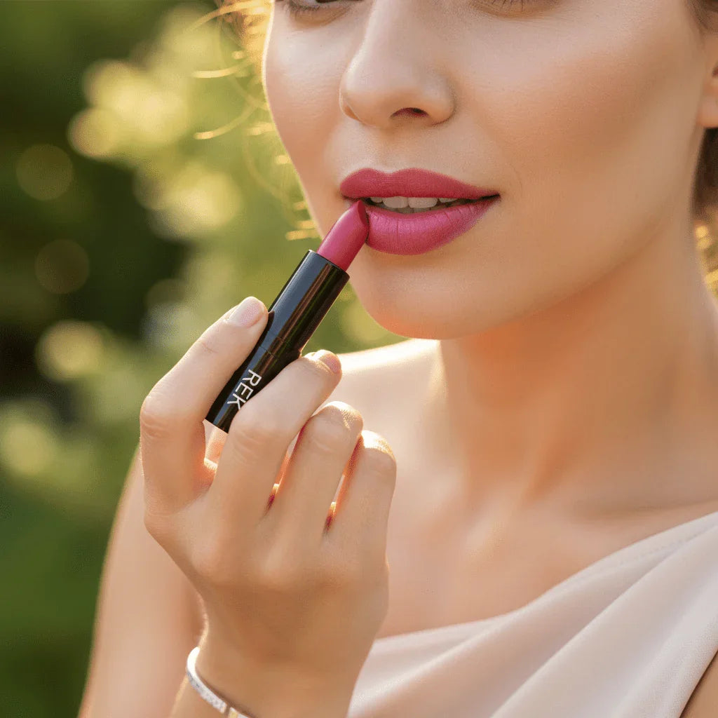 REK Cosmetics REK Matte Lipstick — Luxury Clean, Long-Lasting Vegan Formula