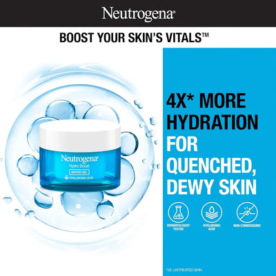 Neutrogena Hydro Boost Water Gel Daily Facial Moisturizer with Hyaluronic Acid - Image 2