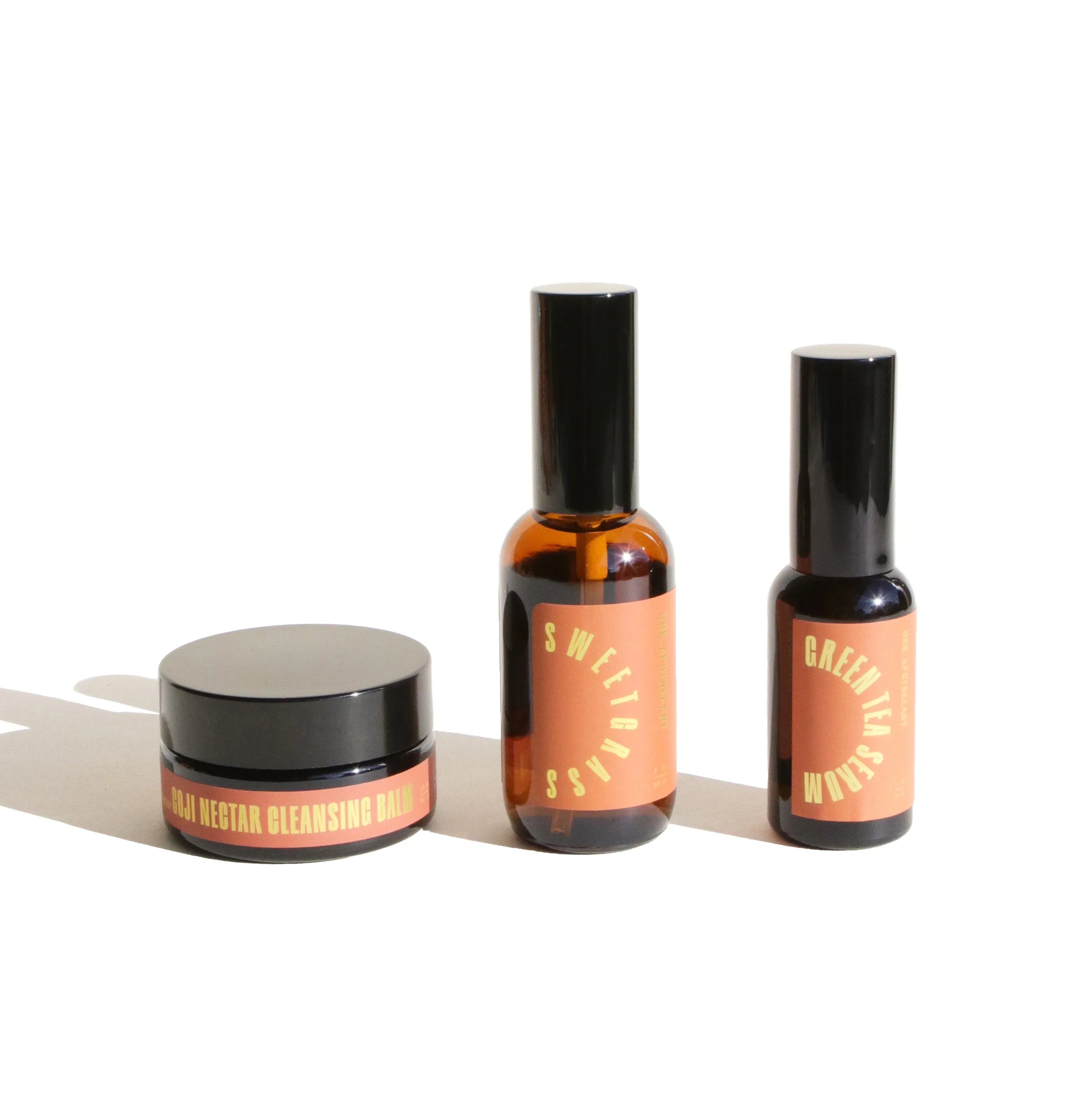 URB APOTHECARY Daily Vitality Trio with Goji Nectar Cleansing Balm - Normal/Mature Skin