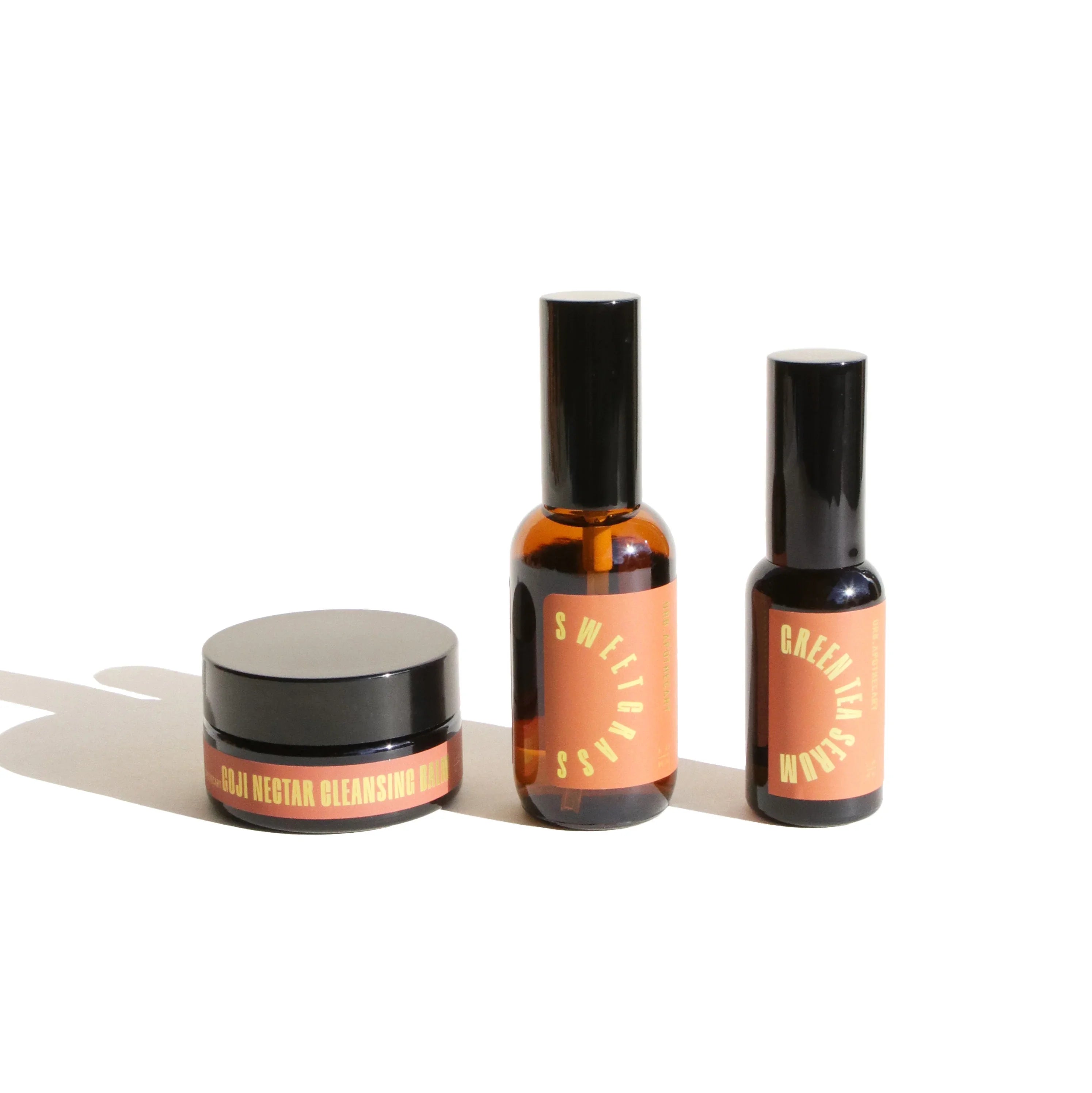 URB APOTHECARY Daily Vitality Trio with Goji Nectar Cleansing Balm - Normal/Mature Skin