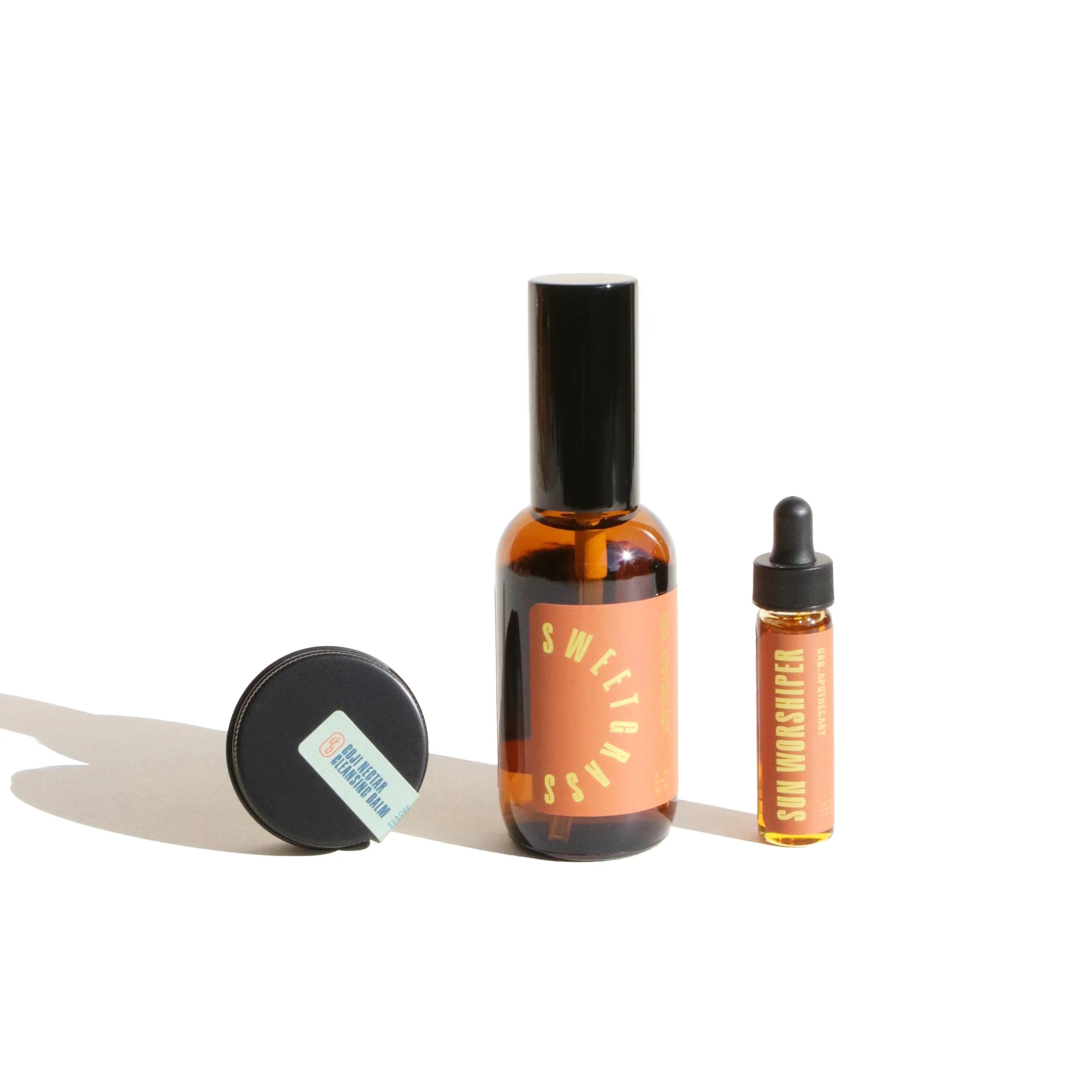 URB APOTHECARY Daily Vitality Trio with Goji Nectar Cleansing Balm - Normal/Mature Skin