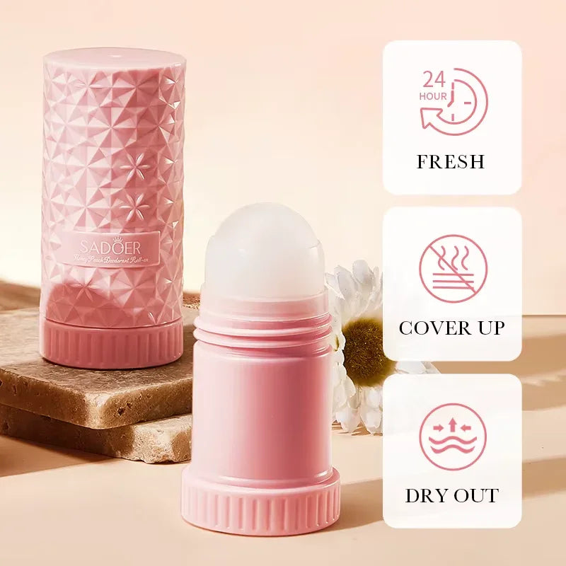 Fragrant anti Odor Body Cream Roll-On Beads anti Sweating Odorless Scenting Underarm Neck Deodorant Refreshing Creams