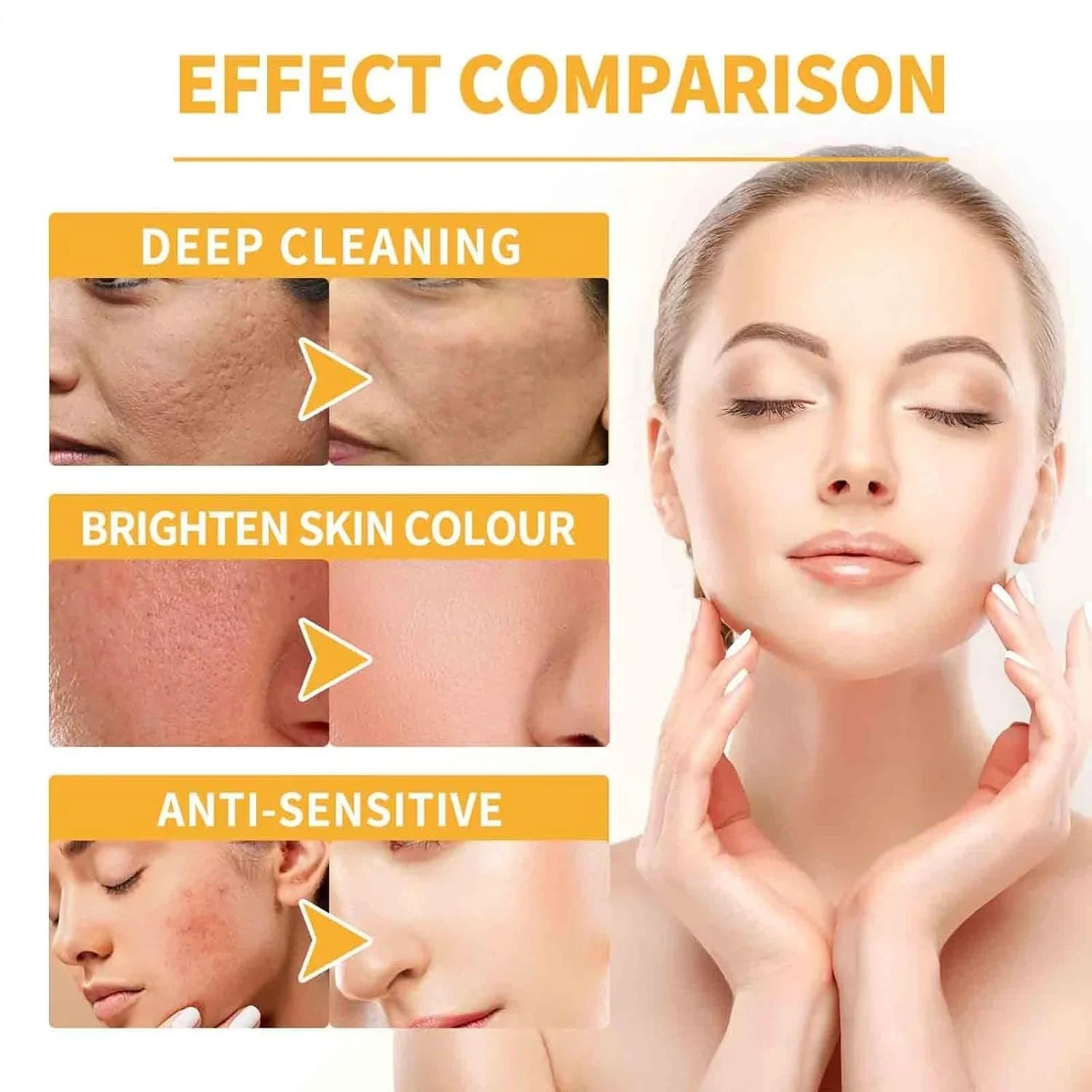Instant Face Tightener No-Filter Primer with Brush Free, Instant Face Tightener Cream, Instant Skin Tightener, Instant Eye Tightener Easy-Wear Formula – Ultimate Lift & Smooth Finish (3PCS)