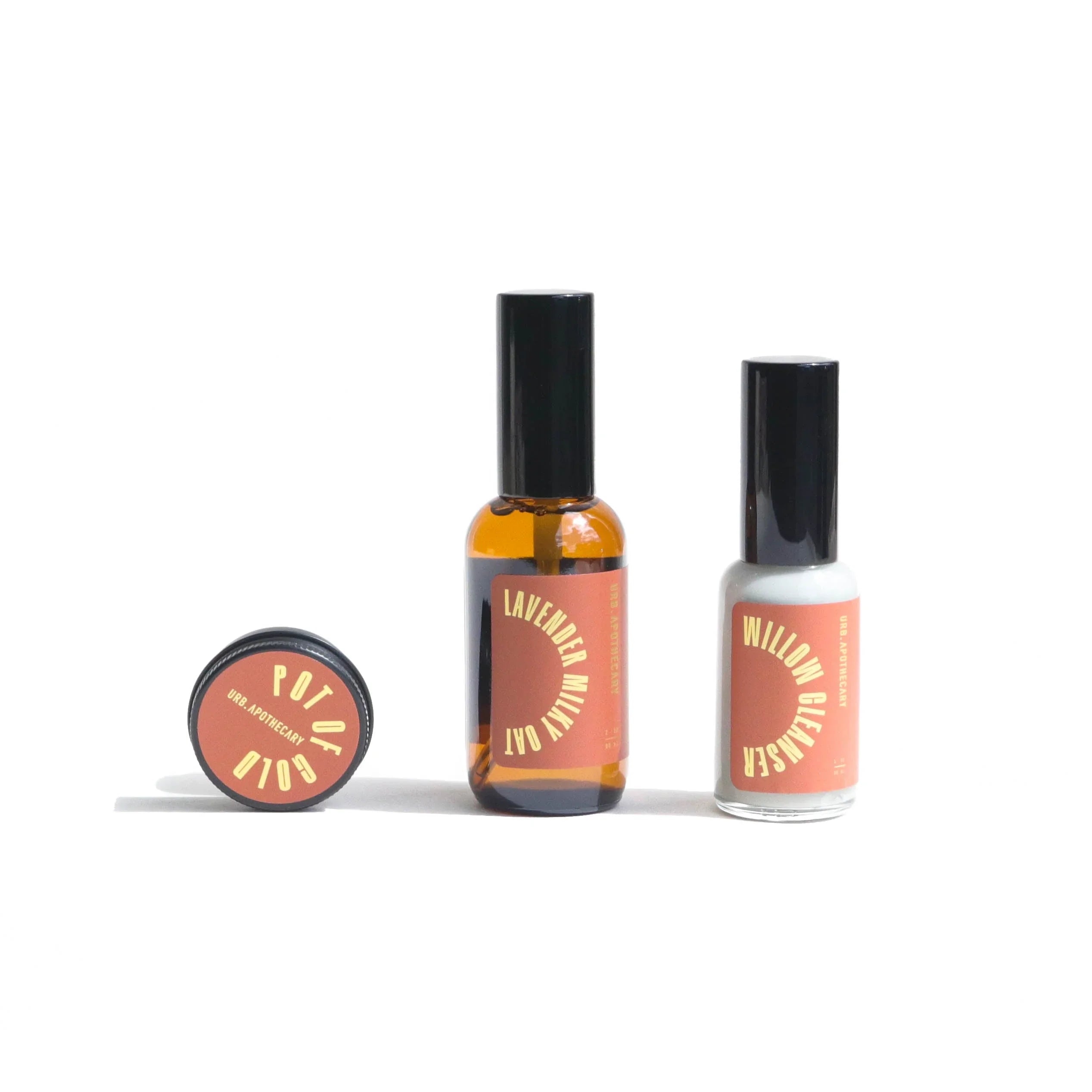 URB APOTHECARY Daily Vitality Trio with Willow Cleanser - Prone Skin