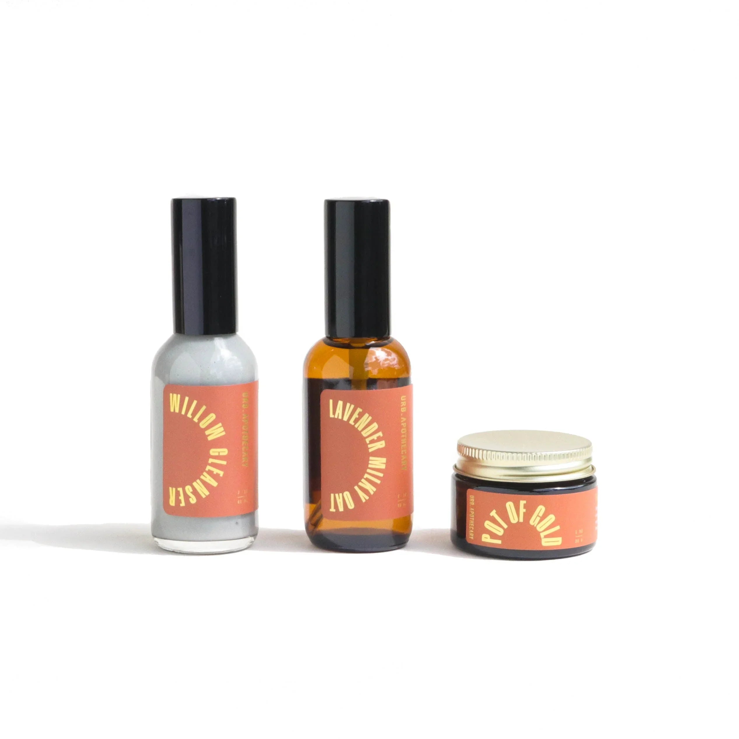 URB APOTHECARY Daily Vitality Trio with Willow Cleanser - Prone Skin