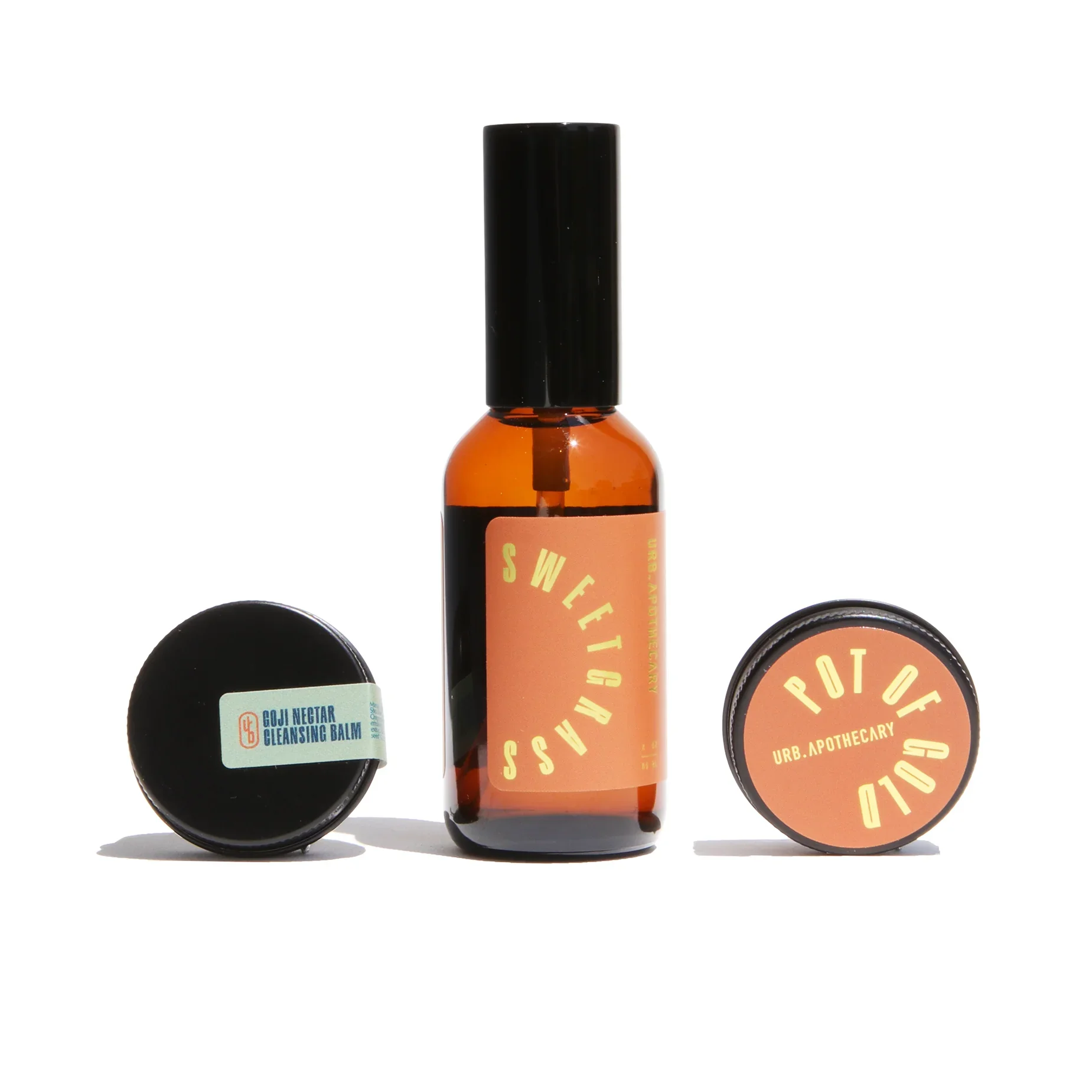 URB APOTHECARY Daily Vitality Trio with Goji Nectar Cleansing Balm - Normal/Mature Skin