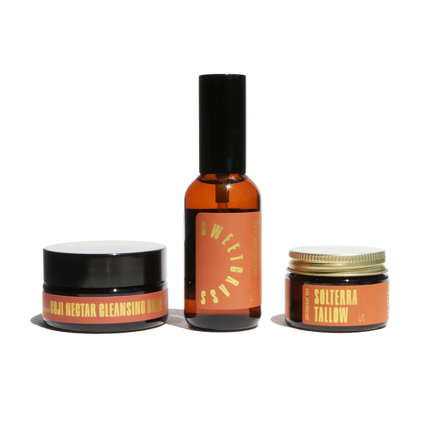 URB APOTHECARY Daily Vitality Trio with Goji Nectar Cleansing Balm - Normal/Mature Skin