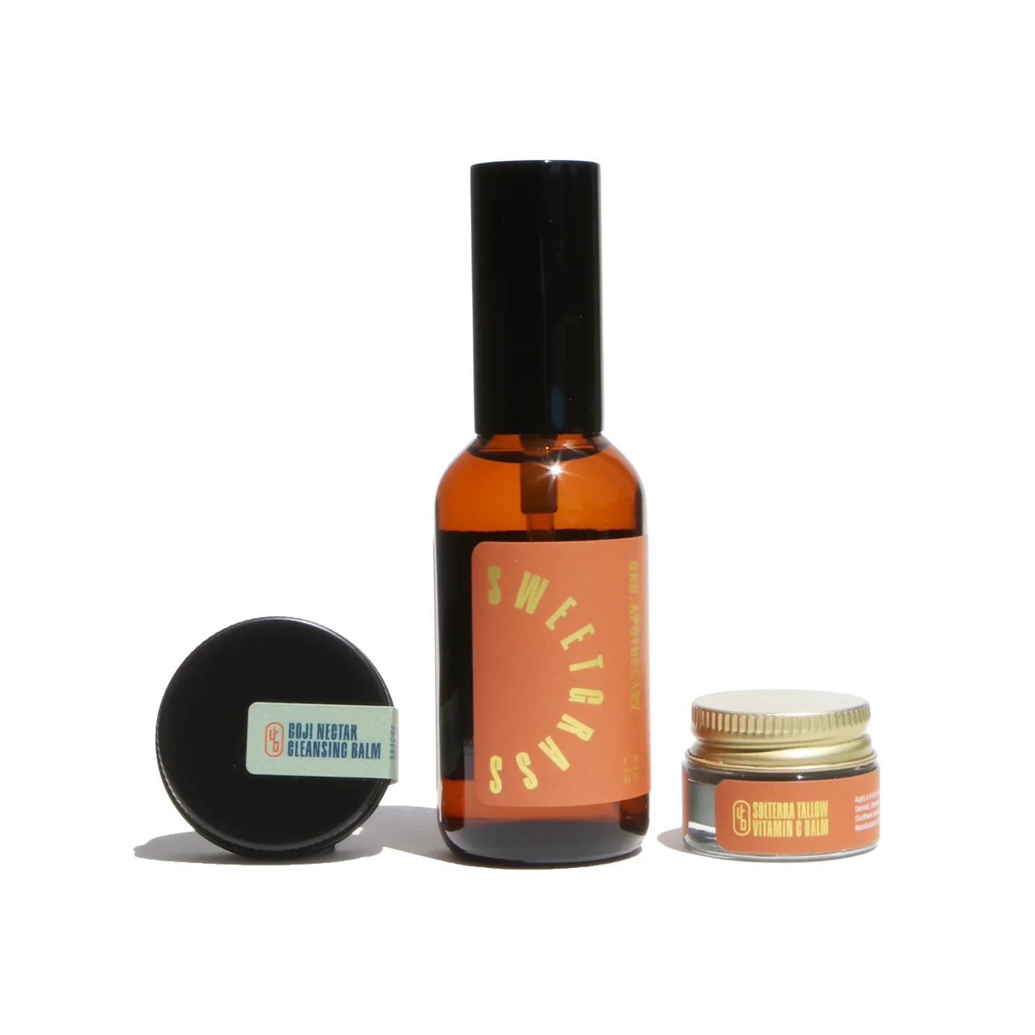 URB APOTHECARY Daily Vitality Trio with Goji Nectar Cleansing Balm - Normal/Mature Skin