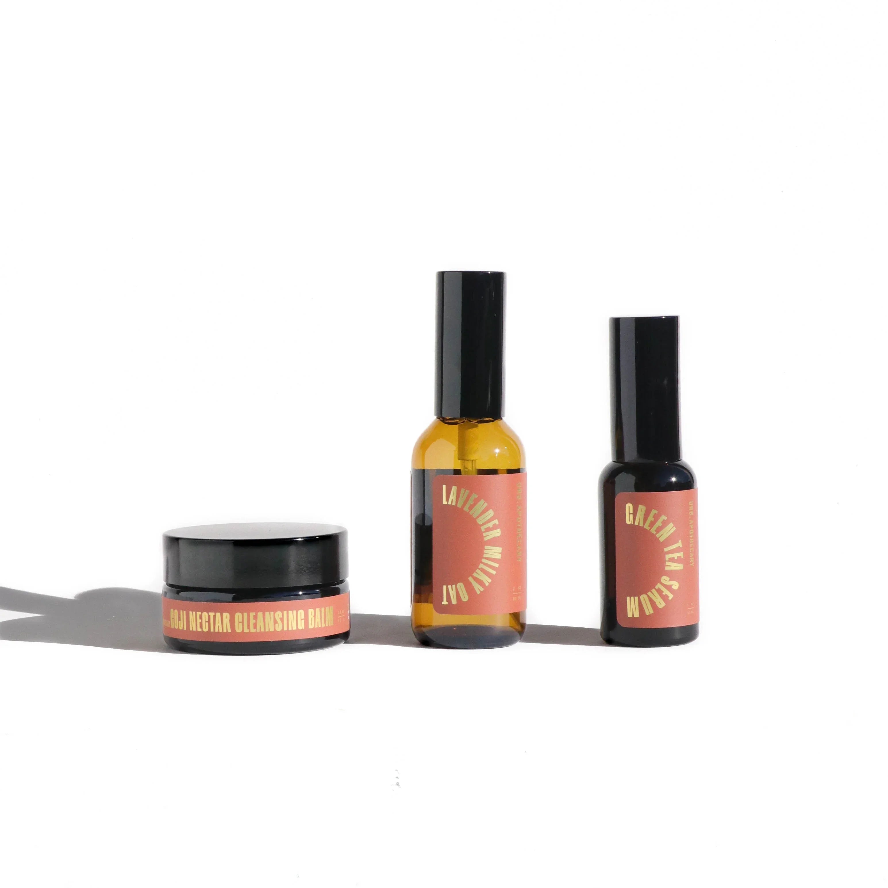 URB APOTHECARY Daily Vitality Trio with Goji Nectar Cleansing Balm - Normal/Mature Skin