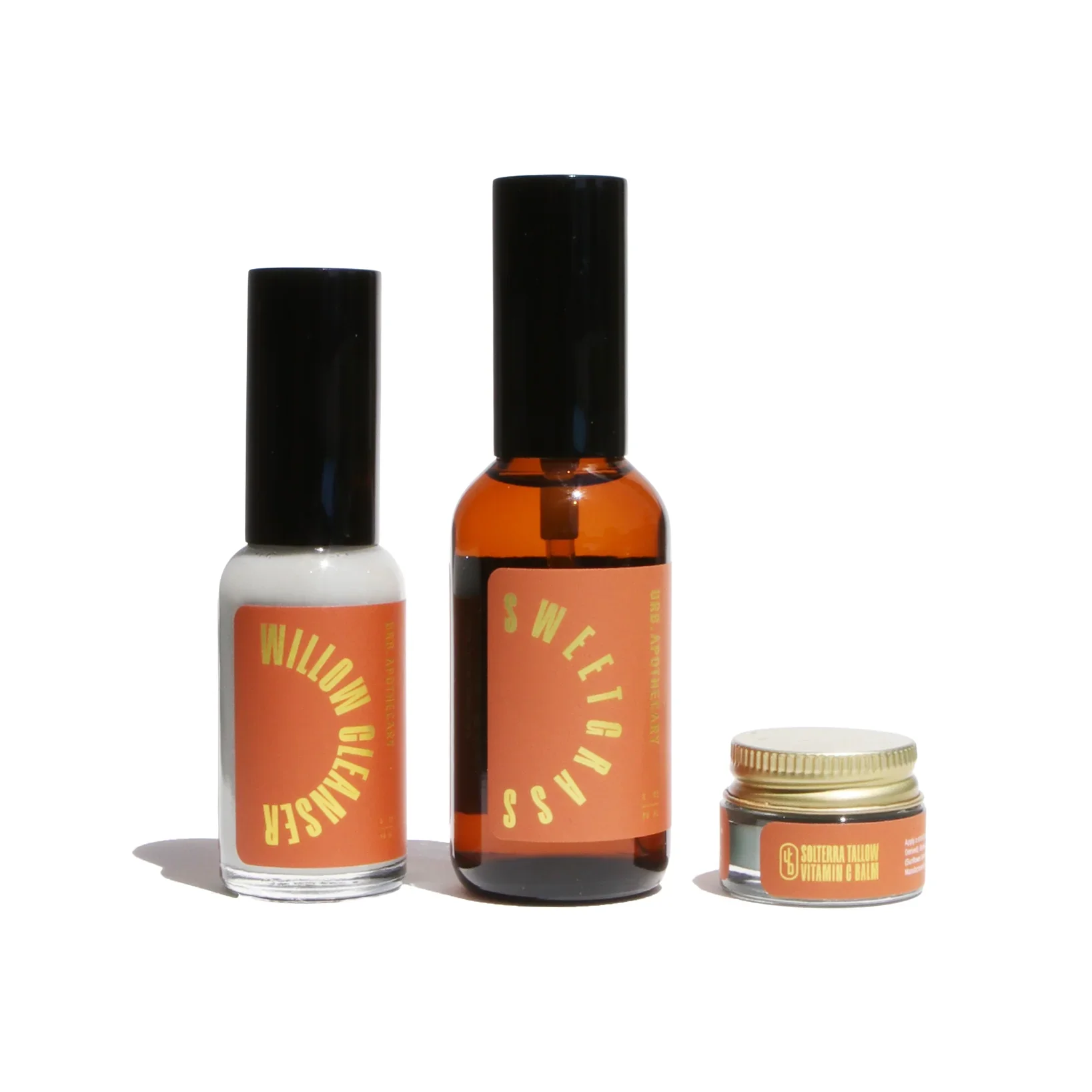 URB APOTHECARY Daily Vitality Trio with Willow Cleanser - Prone Skin