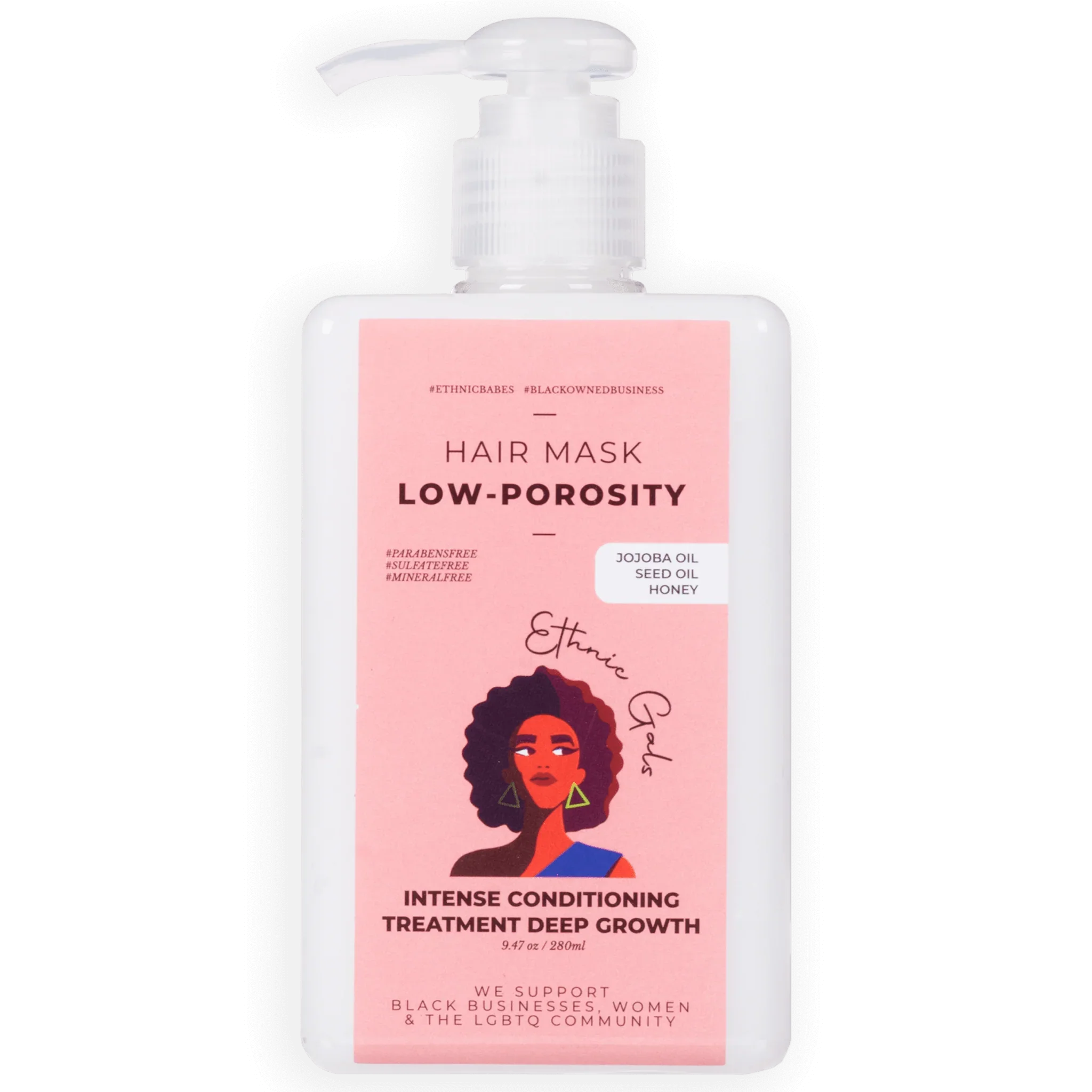 Ethnic Gals Low Porosity Deep Repair Hair Mask