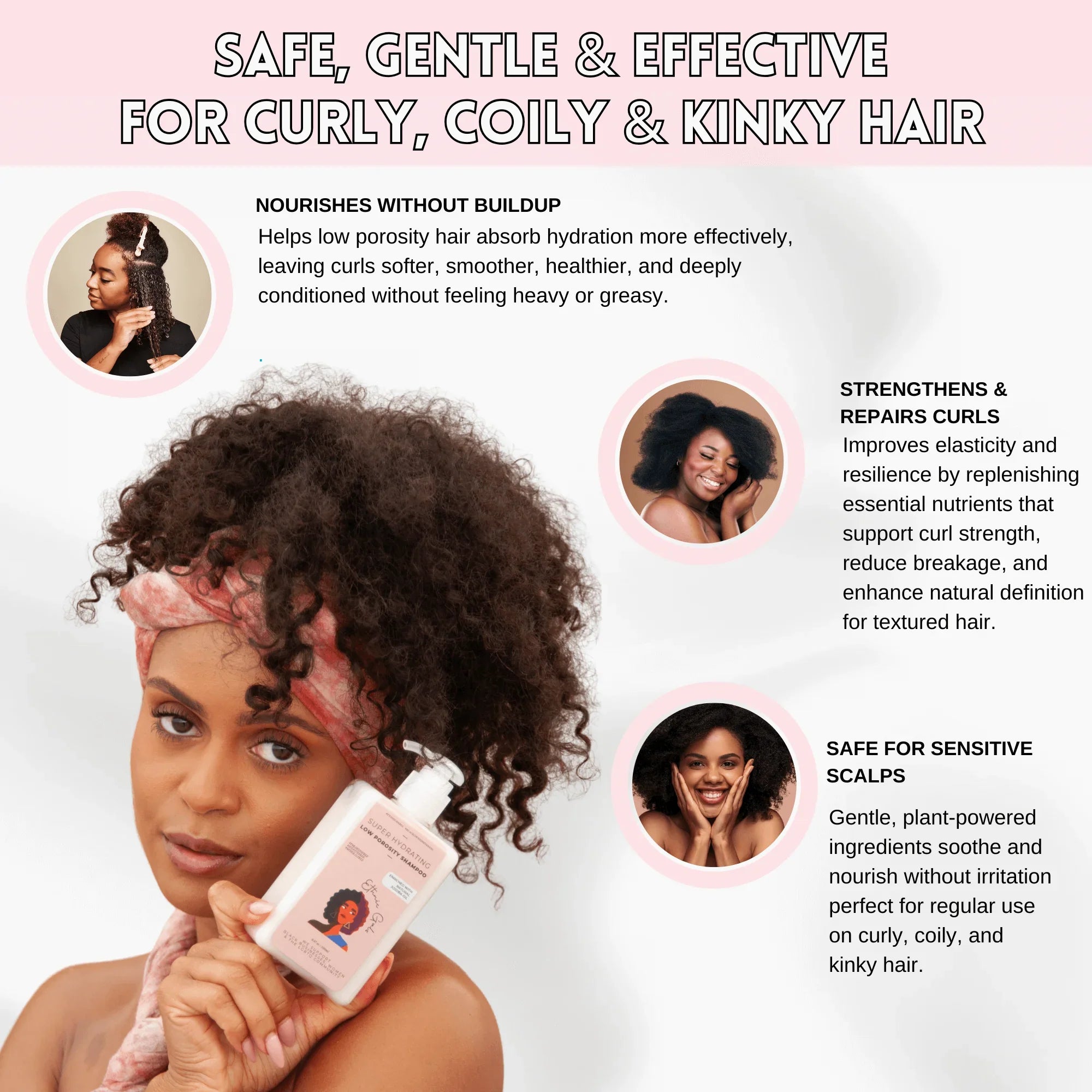 Ethnic Gals Low Porosity Deep Repair Hair Mask