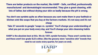 Mansure & Prettyman's HARP HARP® Anti-Aging Body Wash Bar with Retinol – pH Balanced - Image 4
