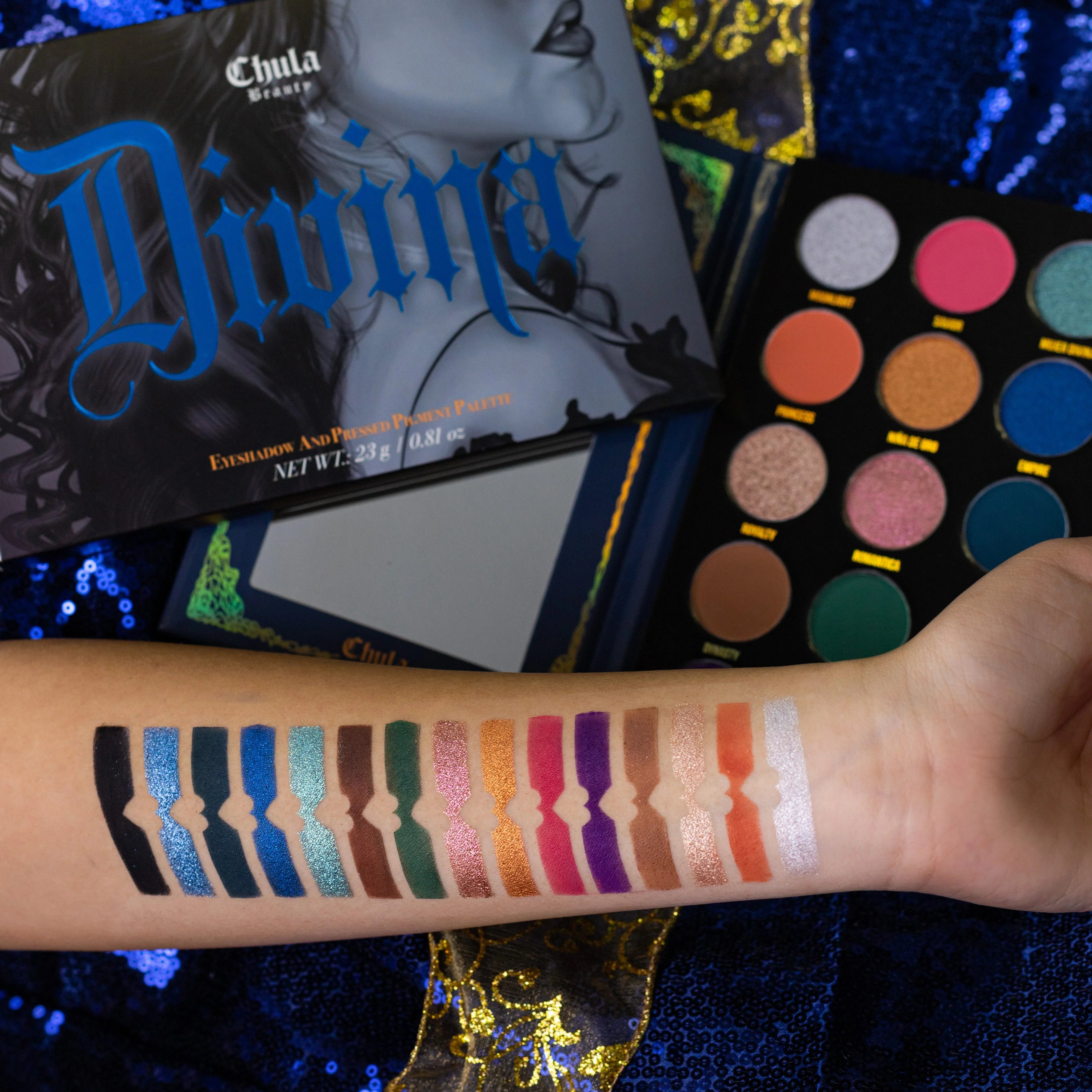Chula Beauty Divina Eyeshadow Palette