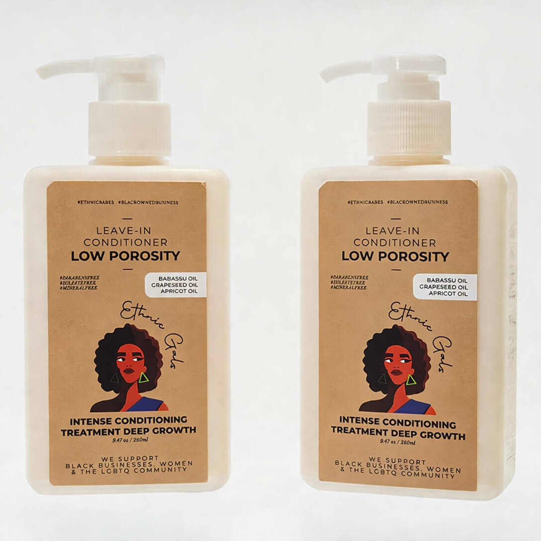 Ethnic Gals Low Porosity Deep Moisture Leave-In Conditioner