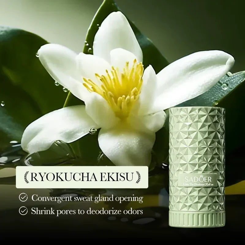 Fragrant anti Odor Body Cream Roll-On Beads anti Sweating Odorless Scenting Underarm Neck Deodorant Refreshing Creams