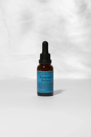 Summer Solace Tallow Emanations Profound Face Oil – Deeply Nourishing Tallow, Emu Oil, Champa, Tuberose & White Ginger Lily