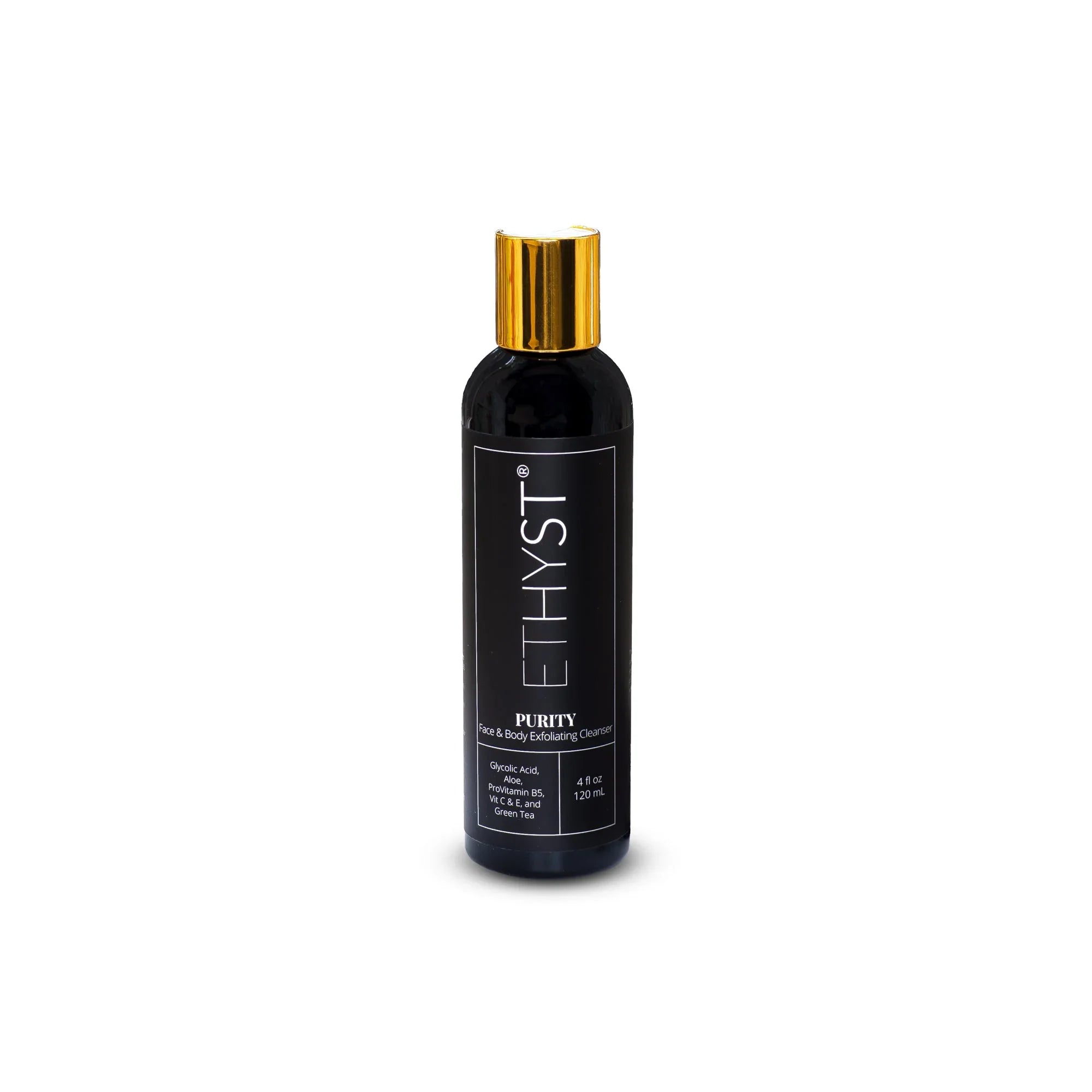 ETHYST® Purity Face & Body Glycolic Exfoliating Cleanser