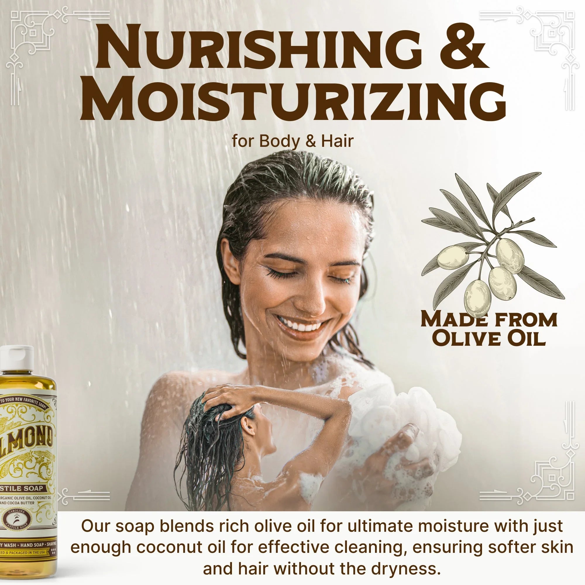 Carolina Castile Soap Almond Castile Soap