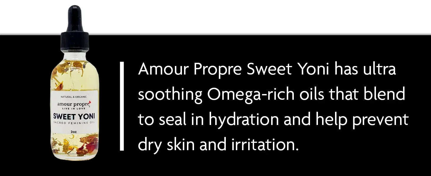Amour Propre® Sweet Yoni - Sacred Feminine Oil | Daily Vulva Hydration