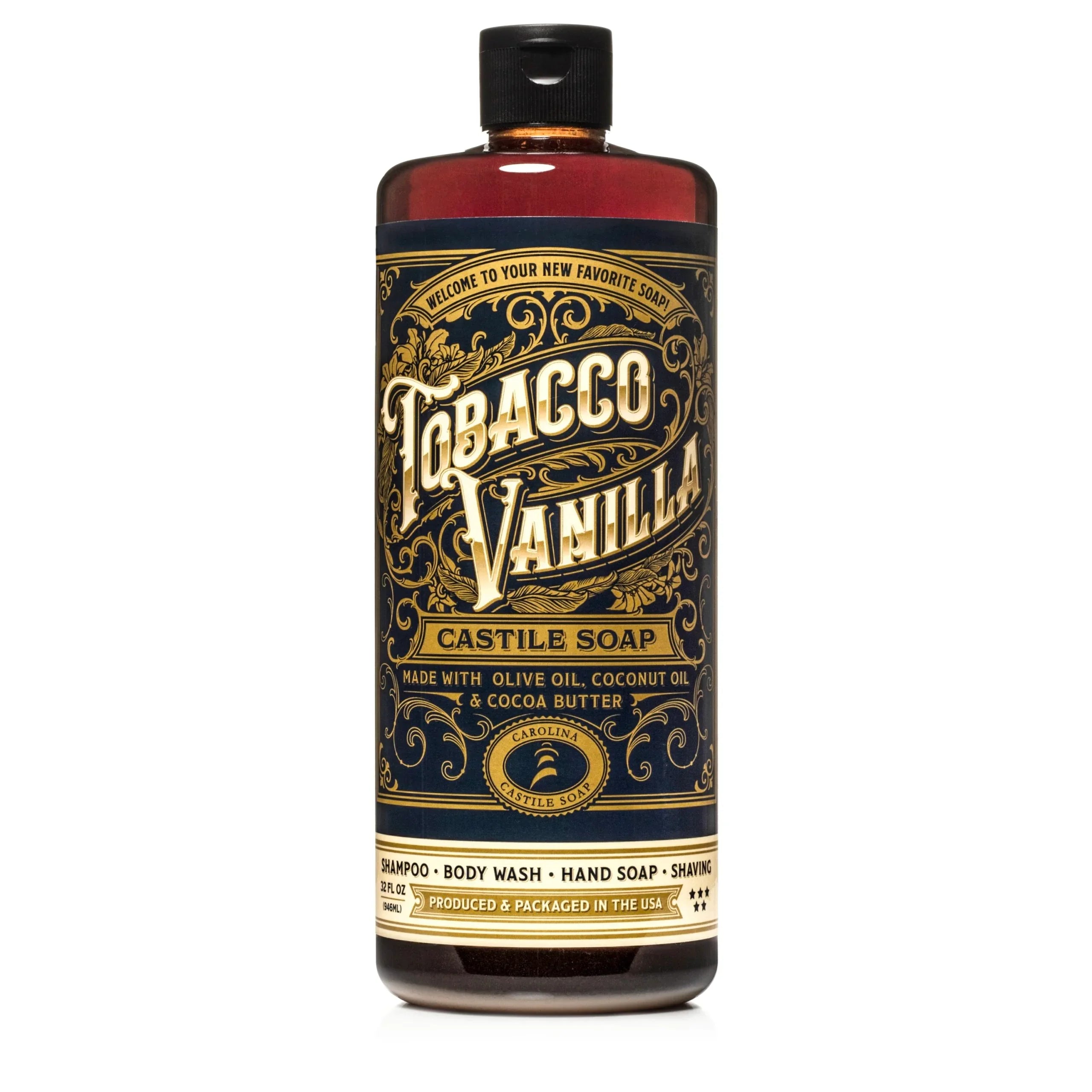 Carolina Castile Soap Tobacco Vanilla Castile Soap