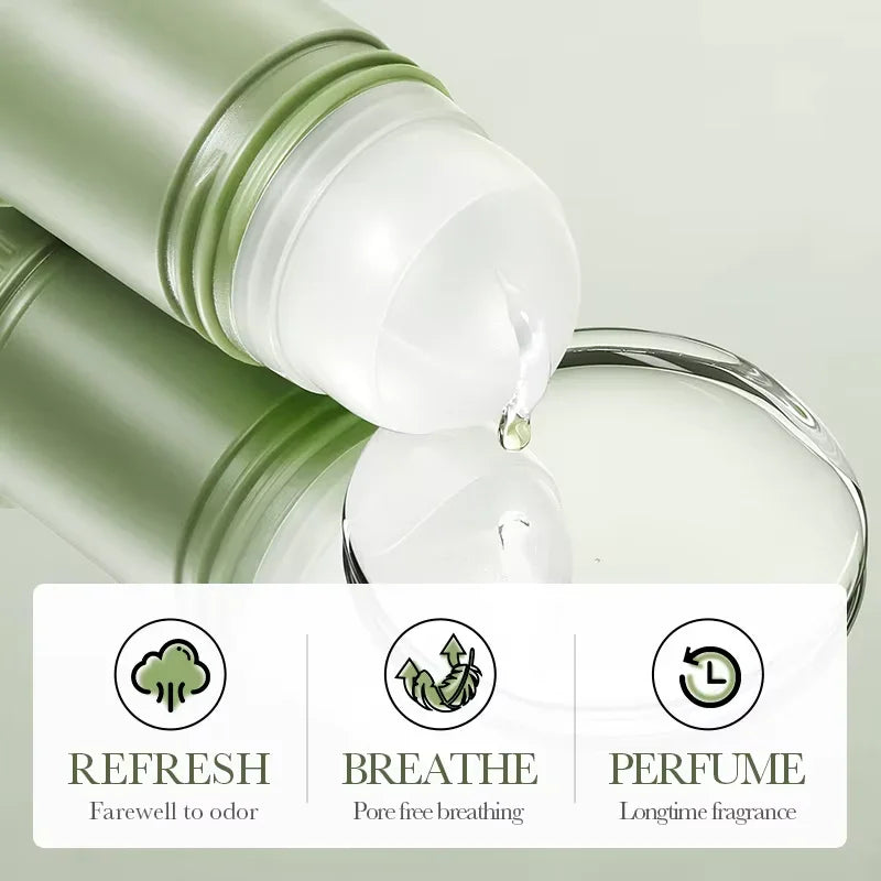 Fragrant anti Odor Body Cream Roll-On Beads anti Sweating Odorless Scenting Underarm Neck Deodorant Refreshing Creams