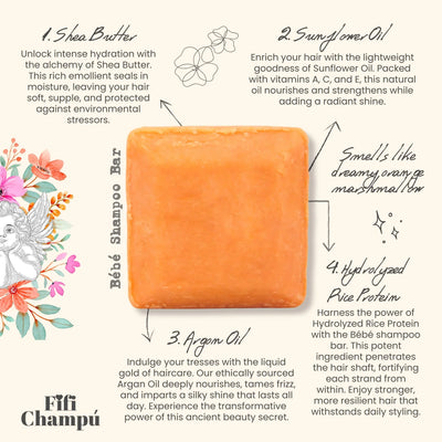 Fifi Champú Bébé Shampoo Bar - Image 2