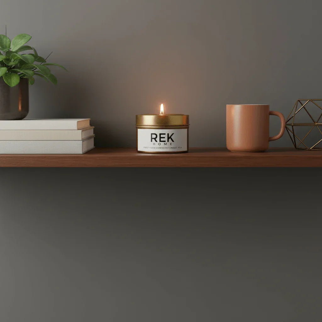 REK Cosmetics Forest Floor Soy Candle