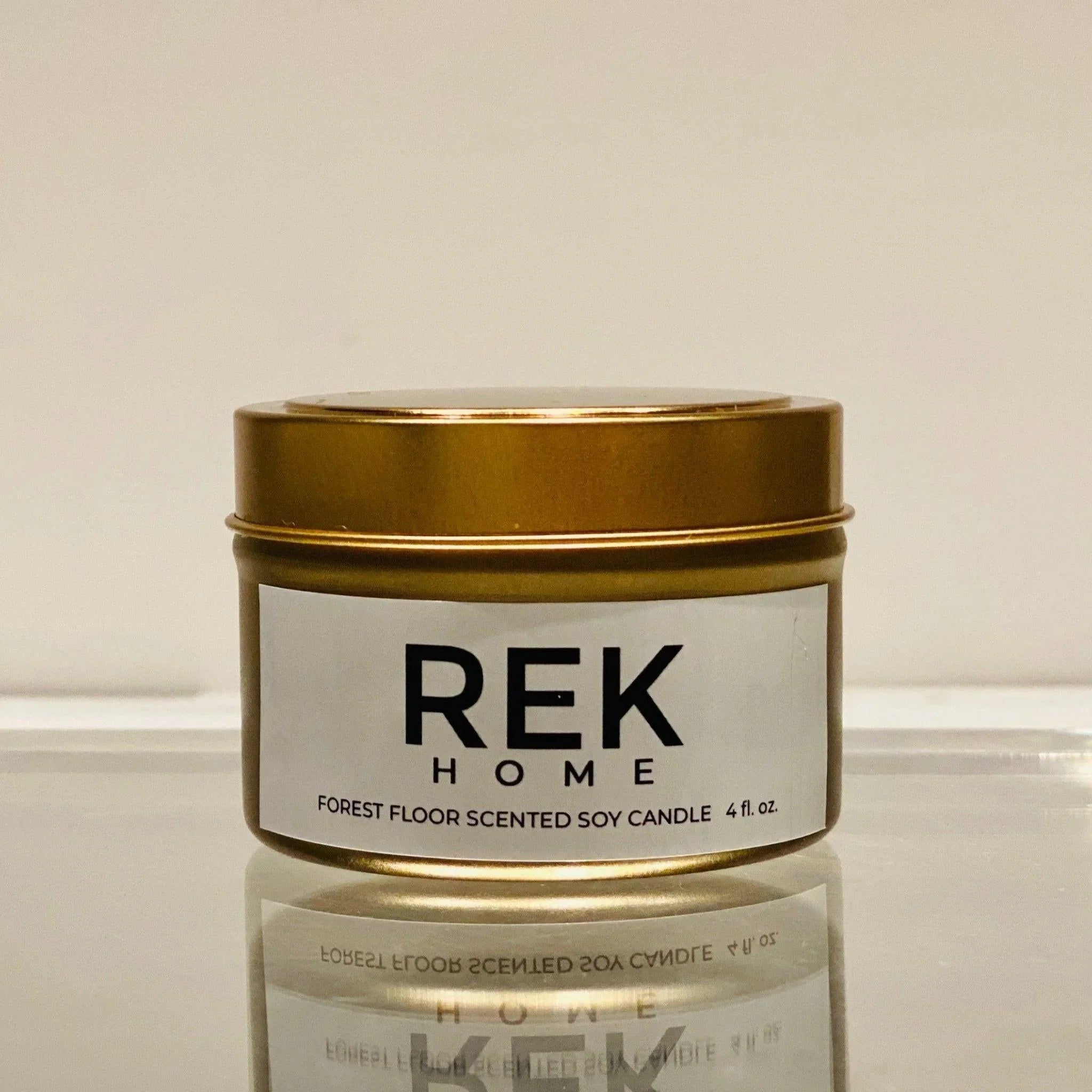 REK Cosmetics Forest Floor Soy Candle