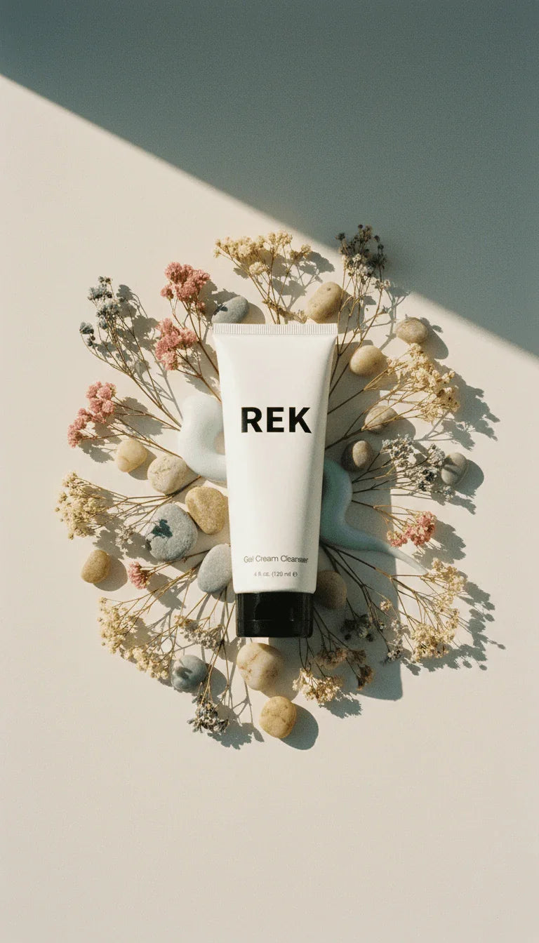 REK Cosmetics Gel Cream Cleanser – Hydrating & Gentle